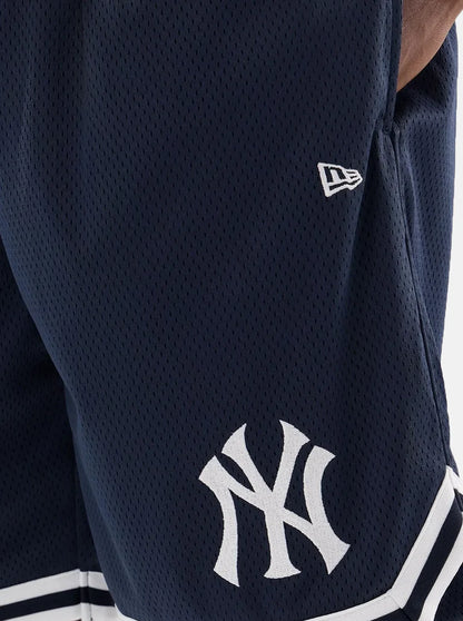 NEA-D14 (New era comfort club new york yankees mesh shorts navy) 52695000