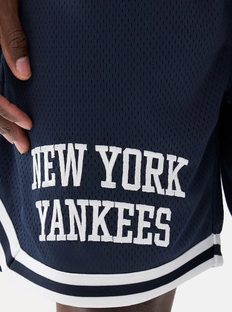 NEA-D14 (New era comfort club new york yankees mesh shorts navy) 52695000