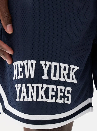 NEA-D14 (New era comfort club new york yankees mesh shorts navy) 52695000