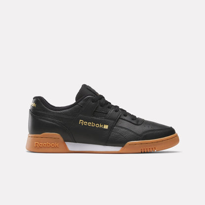 R-H18 (Reebok workout plus shoes black/gold/gum) 92698553