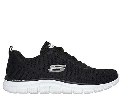 S-Y11 (Skechers womens track - new staple black/white) 224948880