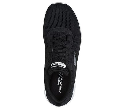 S-Y11 (Skechers womens track - new staple black/white) 224948880