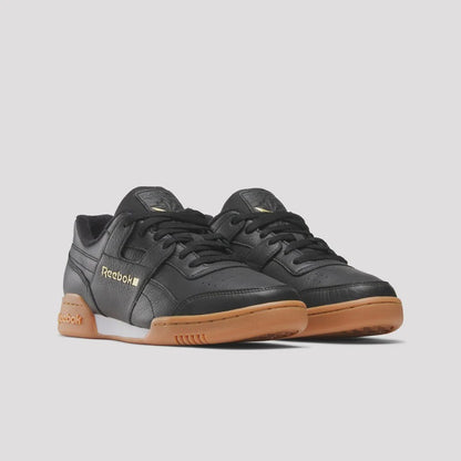 R-H18 (Reebok workout plus shoes black/gold/gum) 92698553
