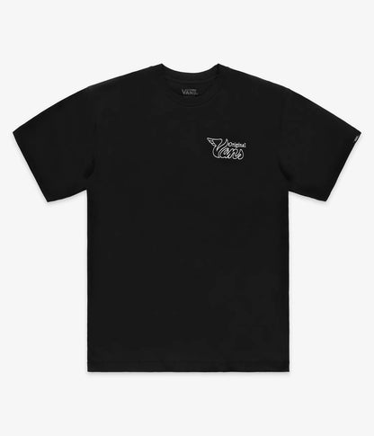 VA-N (Vans old skool skull short sleeve tee black) 112393478