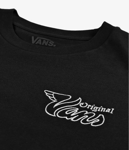 VA-N (Vans old skool skull short sleeve tee black) 112393478