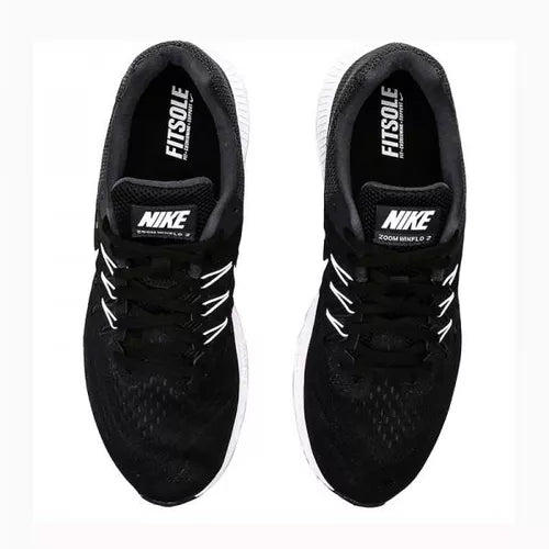 N-R83 (Nike zoom winflo running shoes black/white) 121598184
