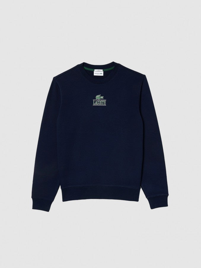 LCA-V18 (Lacoste core graphic nb crewneck sweatshirt) 424912174