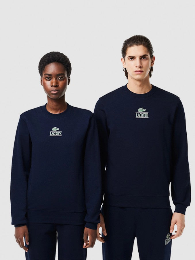 LCA-V18 (Lacoste core graphic nb crewneck sweatshirt) 424912174