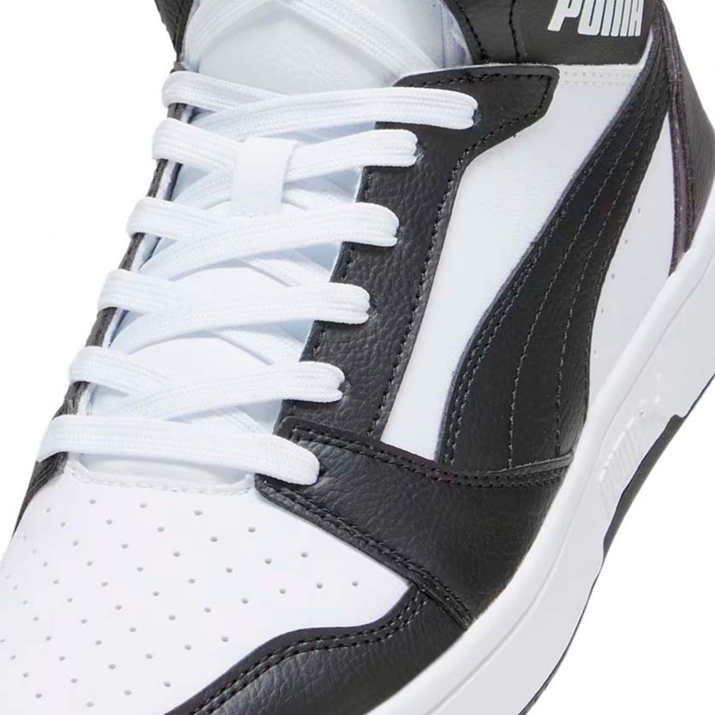 P-N47 (Puma rebound V6 white/black shadow) 9249700