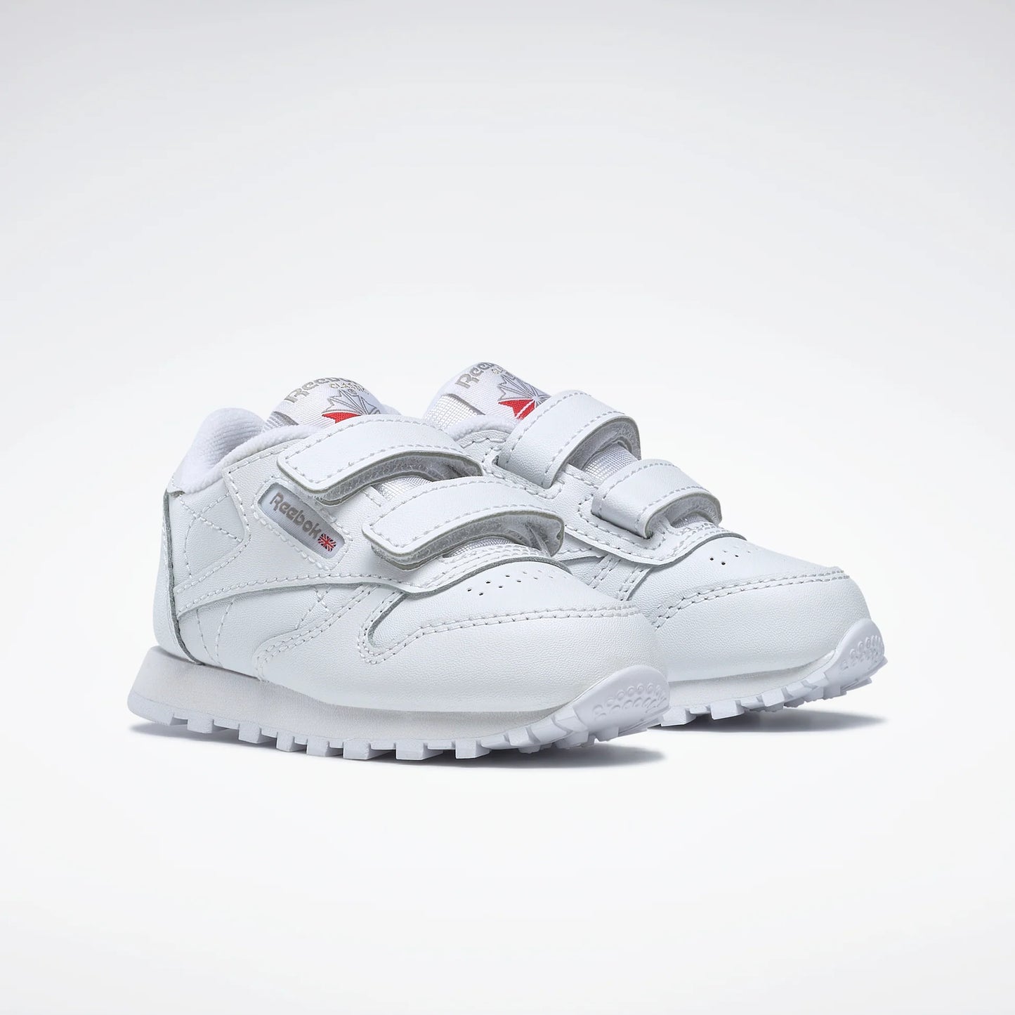 R-C15 (Reebok classic leather 2V white/carbon/vector blue) 62393581 REEBOK