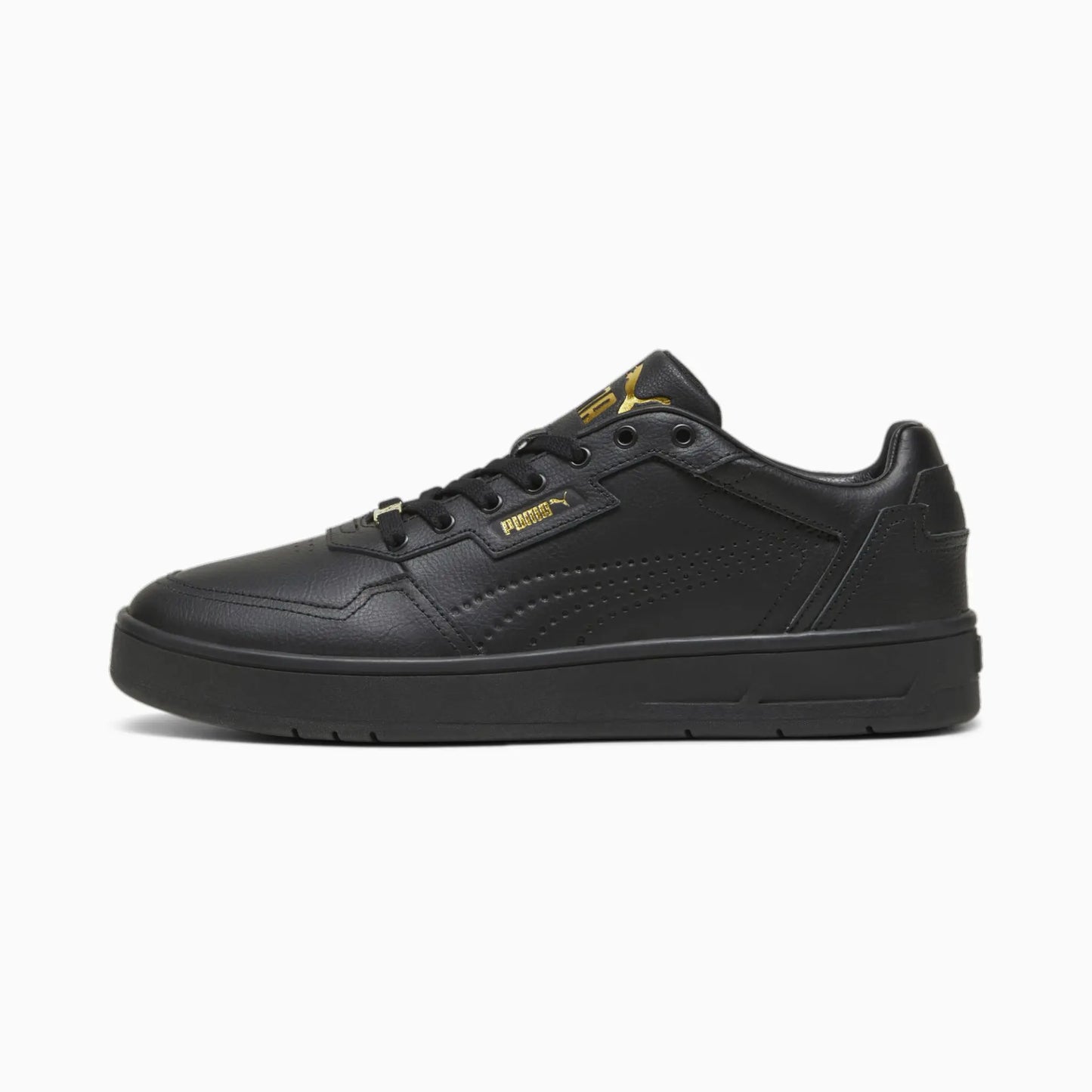 P-F46 (Puma court classic lux black/gold) 22496500