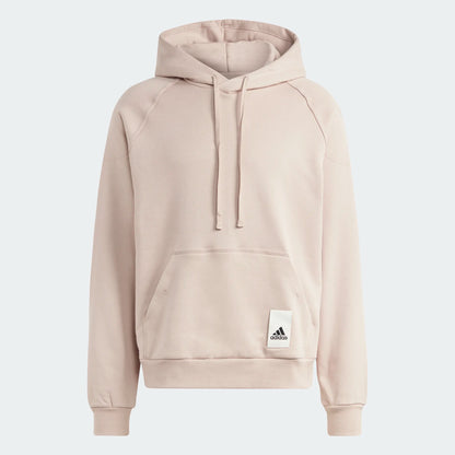 AA-U20 (Adidas lounge fleece hoodie wonder taupe) 52397214 ADIDAS