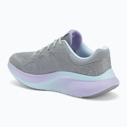 S-S12 (Skechers womens go walk max walker - vea grey/aqua) 12259400