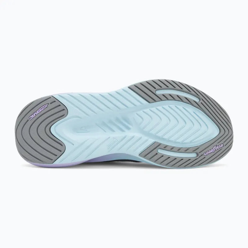 S-S12 (Skechers womens go walk max walker - vea grey/aqua) 12259400