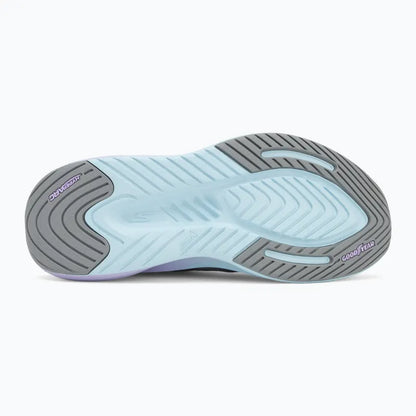 S-S12 (Skechers womens go walk max walker - vea grey/aqua) 12259400