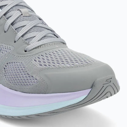 S-S12 (Skechers womens go walk max walker - vea grey/aqua) 12259400