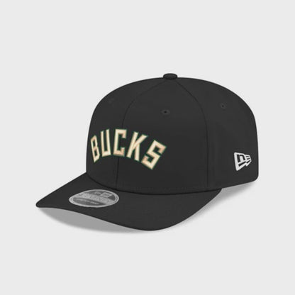 NEC-L68 (New era 970 nba statement milwaukee bucks stretch snapback in official team colours osfm) 102593070