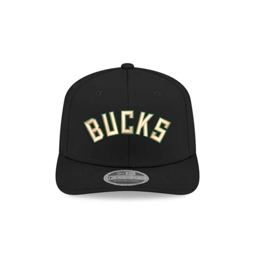 NEC-L68 (New era 970 nba statement milwaukee bucks stretch snapback in official team colours osfm) 102593070