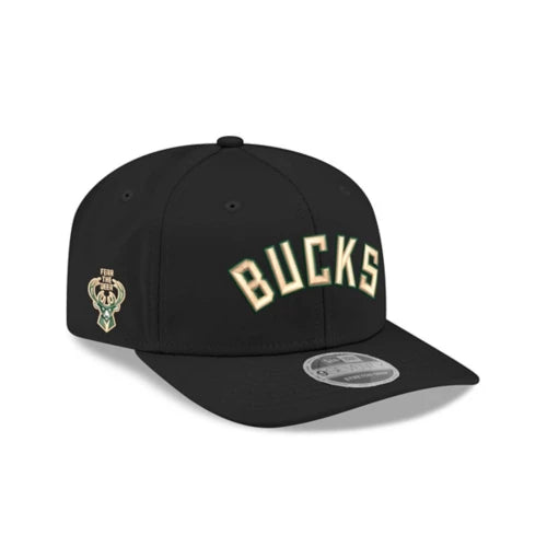 NEC-L68 (New era 970 nba statement milwaukee bucks stretch snapback in official team colours osfm) 102593070