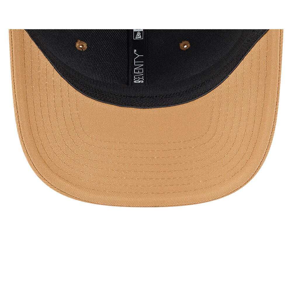 NEC-S68 (New era 970 new york yankees black mesh trucker snapback wheat/black osfm) 102592890