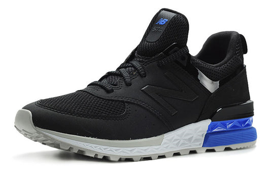 NB-B4 (NEW BALANCE 574 BLK/BLUE/GREY D WIDTH) 91798500