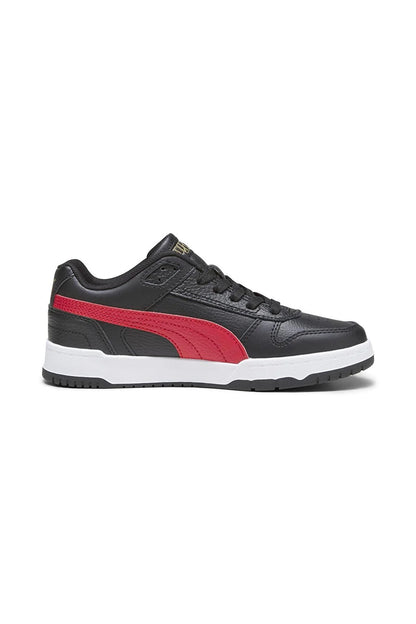 P-E45 (Puma RBD game low jr black/white/red) 112395000