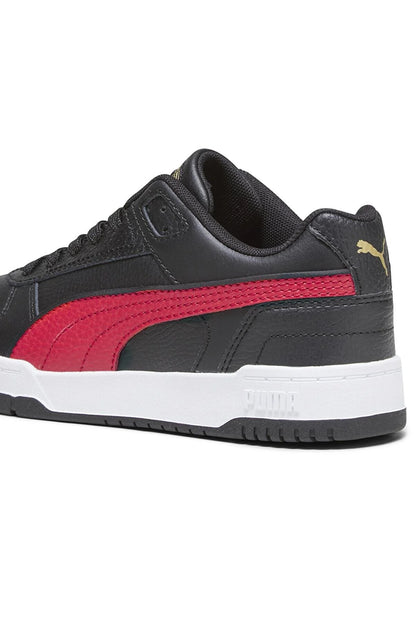 P-E45 (Puma RBD game low jr black/white/red) 112395000