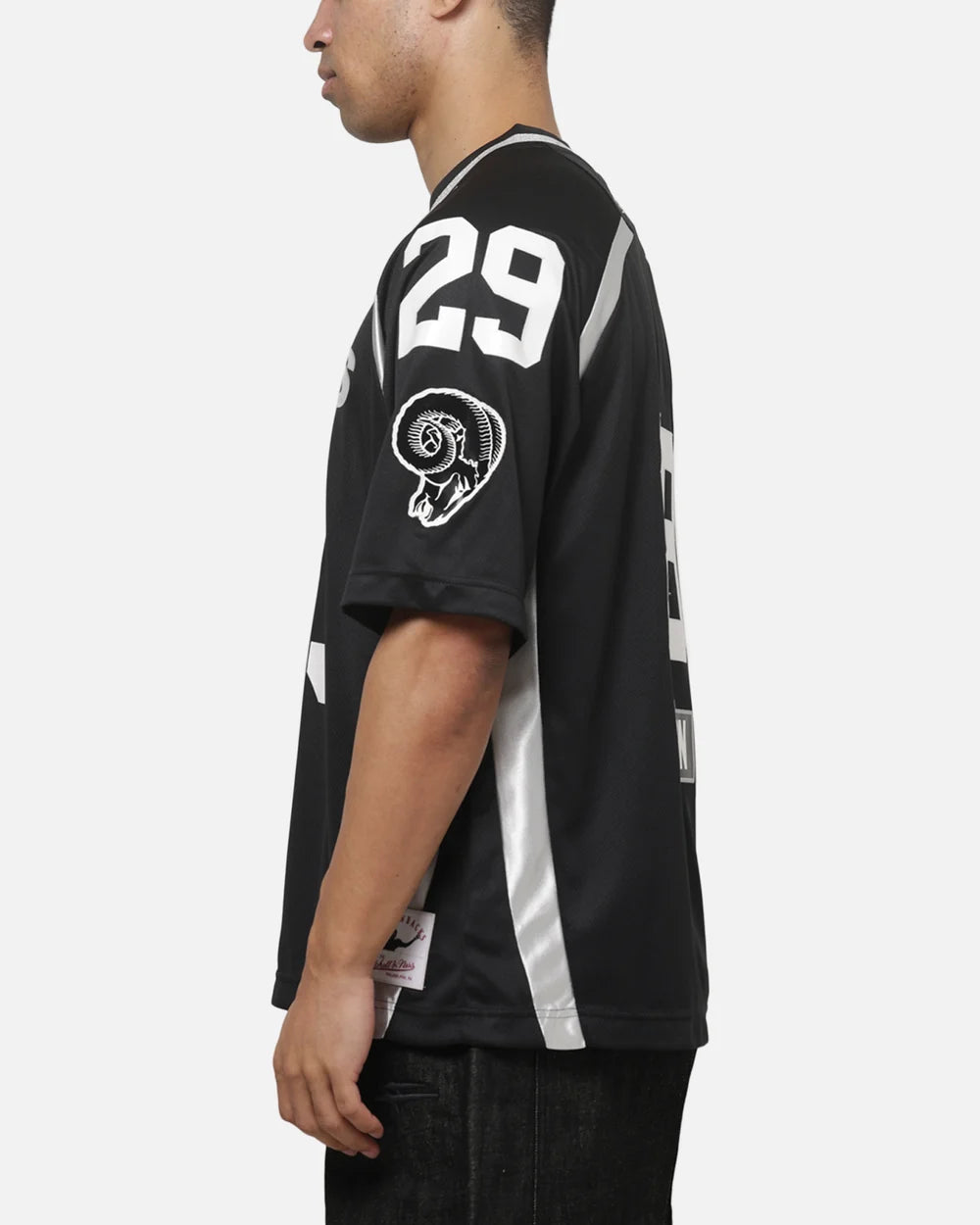 MNA-R53 (Mitchell & ness los angeles rams established jersey black) 82699565