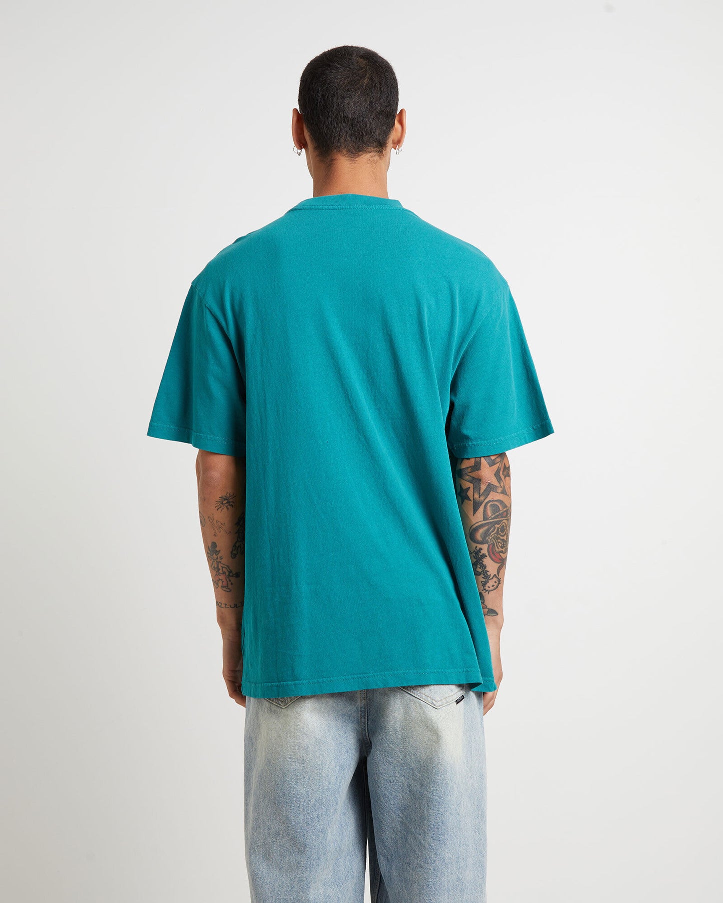 MNA-Z30 (Mitchell and ness underscore tee dolphins aqua) 92393478