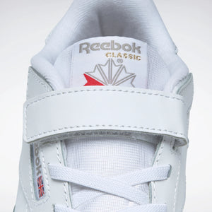 R-B15 (Reebok classic leather 1V white/carbon/vector blue) 62394604 REEBOK