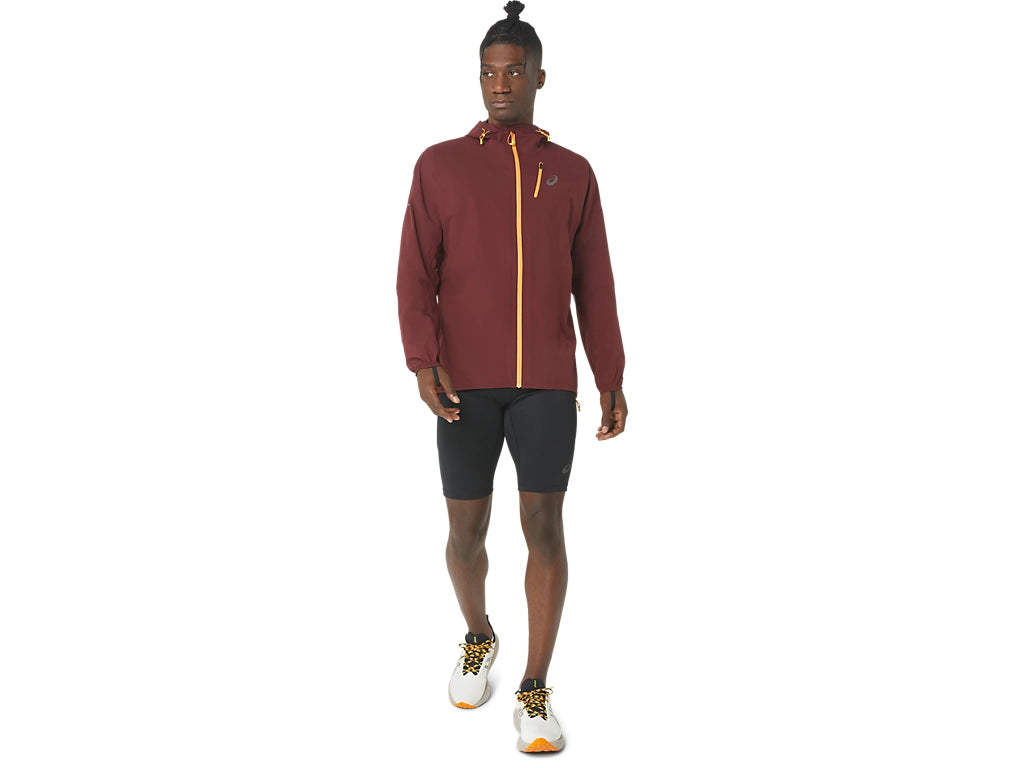 ASA-E (Asics fujitrail waterproof jacket antique red/bright orange) 824916000