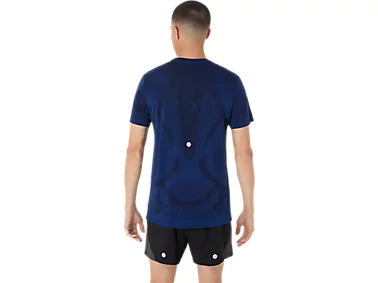 ASA-C2 (Asics road seamless short sleeve top midnight) 82694500