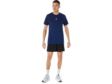 ASA-C2 (Asics road seamless short sleeve top midnight) 82694500
