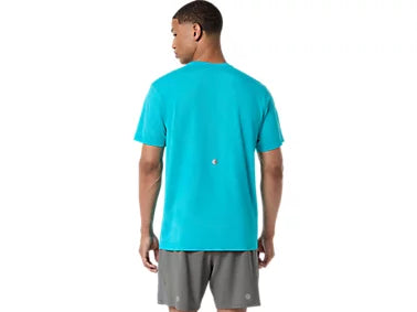 ASA-E2 (Asics road seamless short sleeve top energy aqua) 82694500