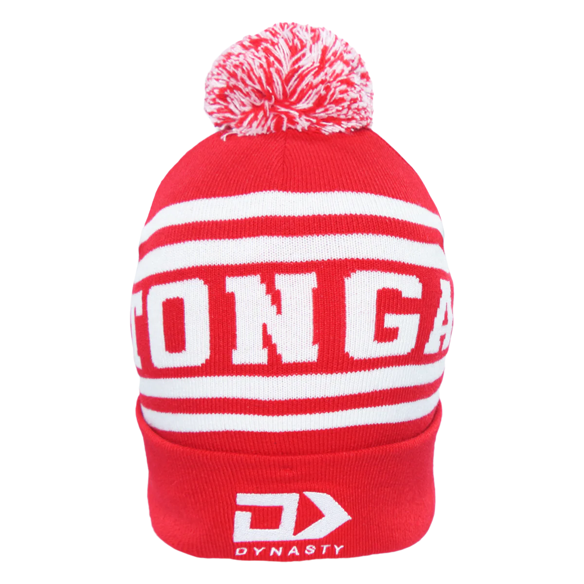 DY-W3 (Dynasty Tonga Rugby League Adult Beanie - Red) 102591947