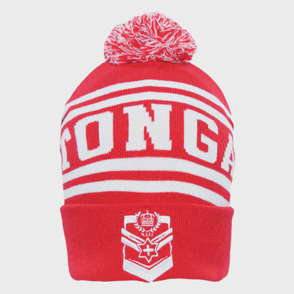 DY-W3 (Dynasty Tonga Rugby League Adult Beanie - Red) 102591947