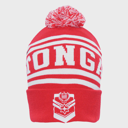DY-W3 (Dynasty Tonga Rugby League Adult Beanie - Red) 102591947
