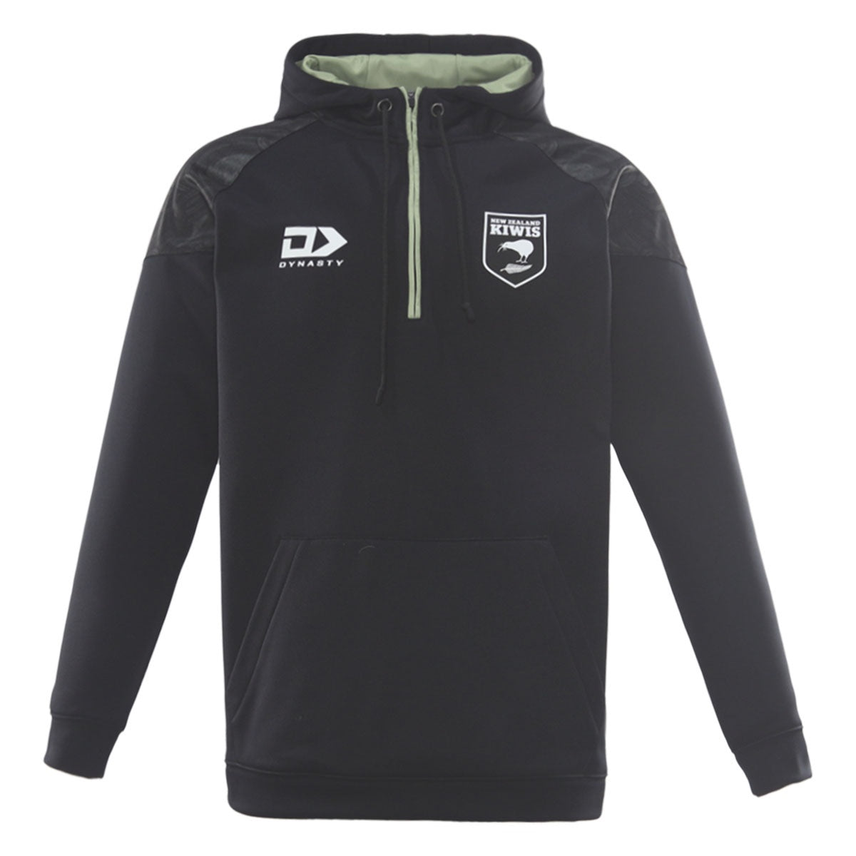 DY-B5 (Dynasty 2026 Nz kiwis adults quarter zip hoodie black) 82696556