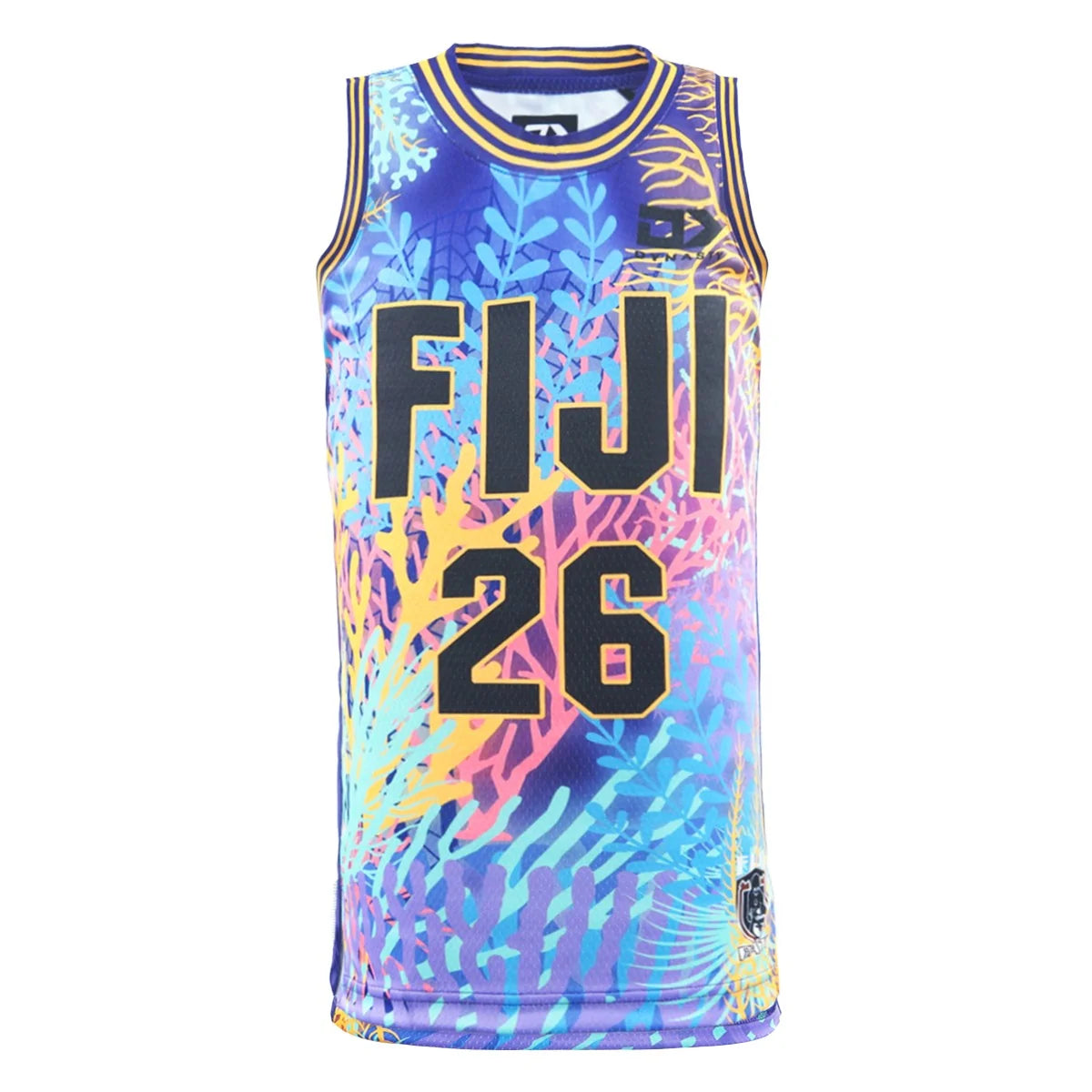 DY-H6 (Dynasty 2026 Fiji bati adults captains run basket ball singlet) 102695547