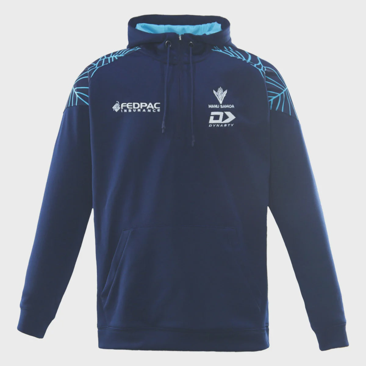 DY-W4 (Dynasty 2026 manu samoa adults 1/4 zip performance hoodie navy) 82696556