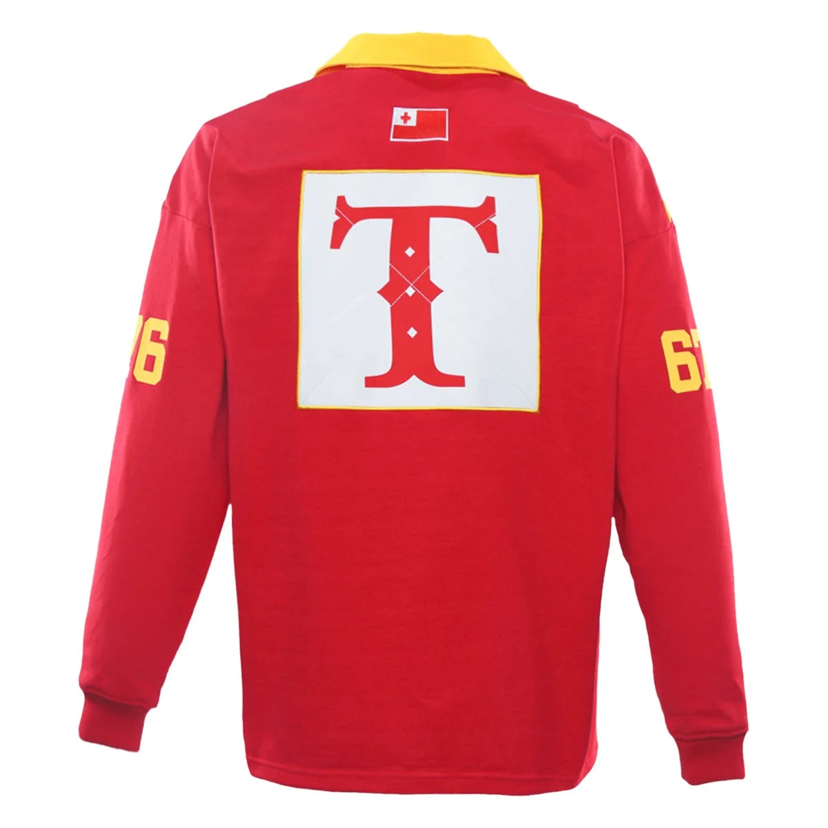 DY-B7 (Dynasty 2026 tonga rugby league adults long sleeve throwback polycotton jersey) 102697565