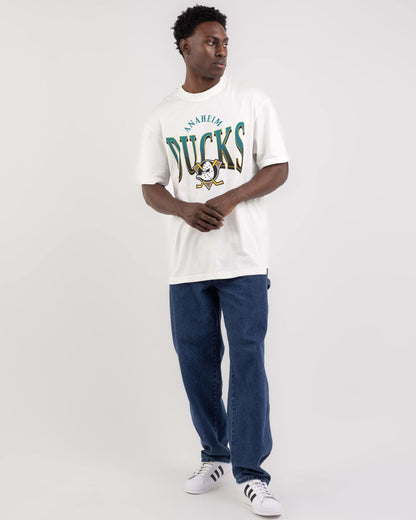 MJA-S9 (Majestic vintage arch state tee ducks vintage white) 32293043 MAJESTIC