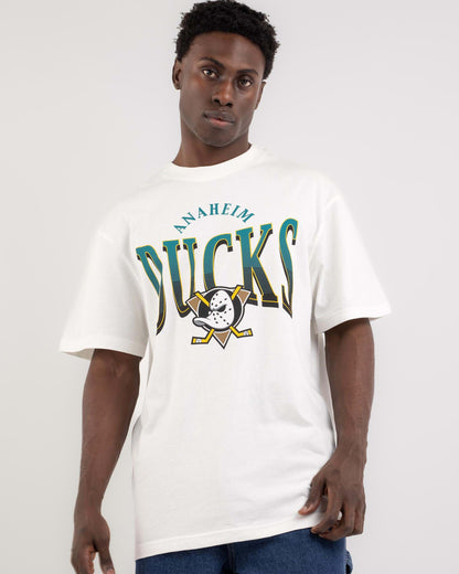 MJA-S9 (Majestic vintage arch state tee ducks vintage white) 32293043 MAJESTIC