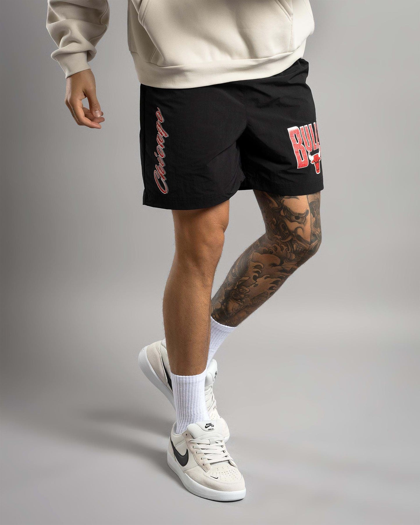 NBAA-J5 (Nba essentials sprindale short bull black) 82494500