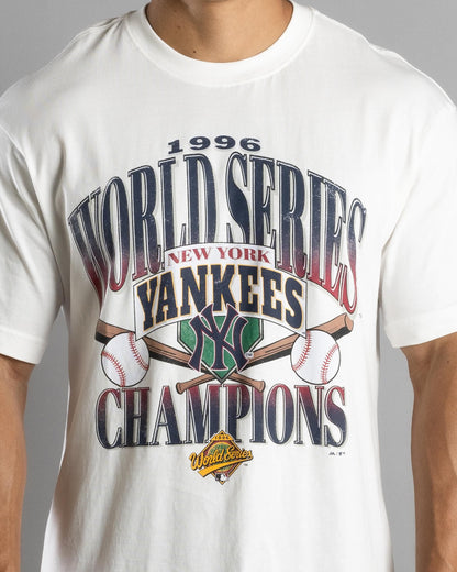 MJA-H14 (Majestic champs new york yankees vintage tee vintage white) 112492390