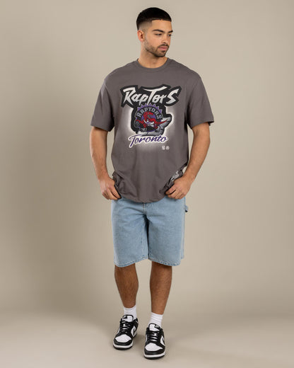 MNA-U44 (Mitchell & ness frame tee raptors granite grey) 72592391
