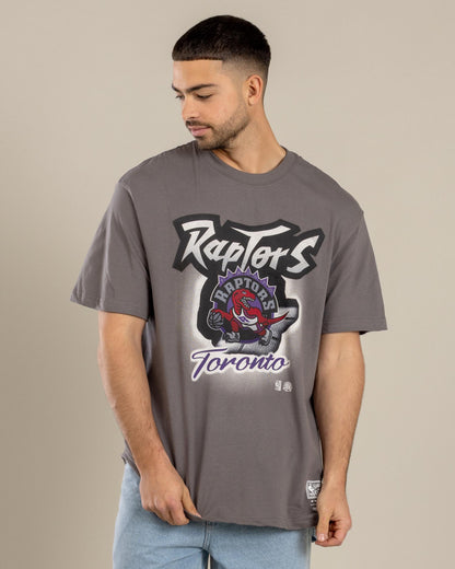 MNA-U44 (Mitchell & ness frame tee raptors granite grey) 72592391