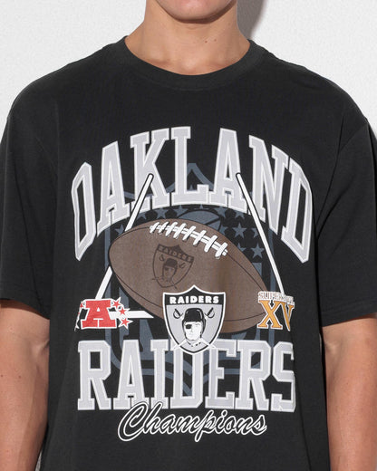 MNA-Z51 (Mitchell & ness raiders field goal tee washed black) 72693043