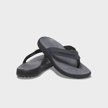 CR-S8 (Crocs yukon vista II lite ride flip black) 32494782