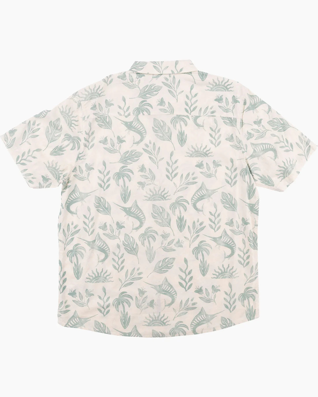 SCA-B (Salty crew broadbill short sleeve woven shirt natural) 72493043